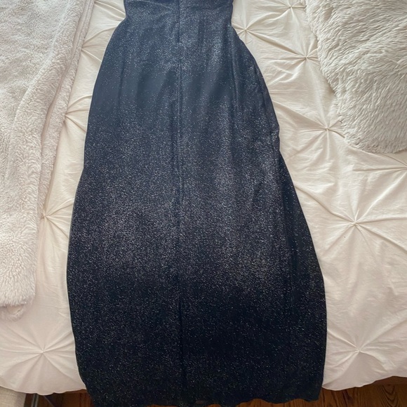 BABYBOO TRIXIE MAXI DRESS - BLACK SPARKLE - Picture 9 of 10